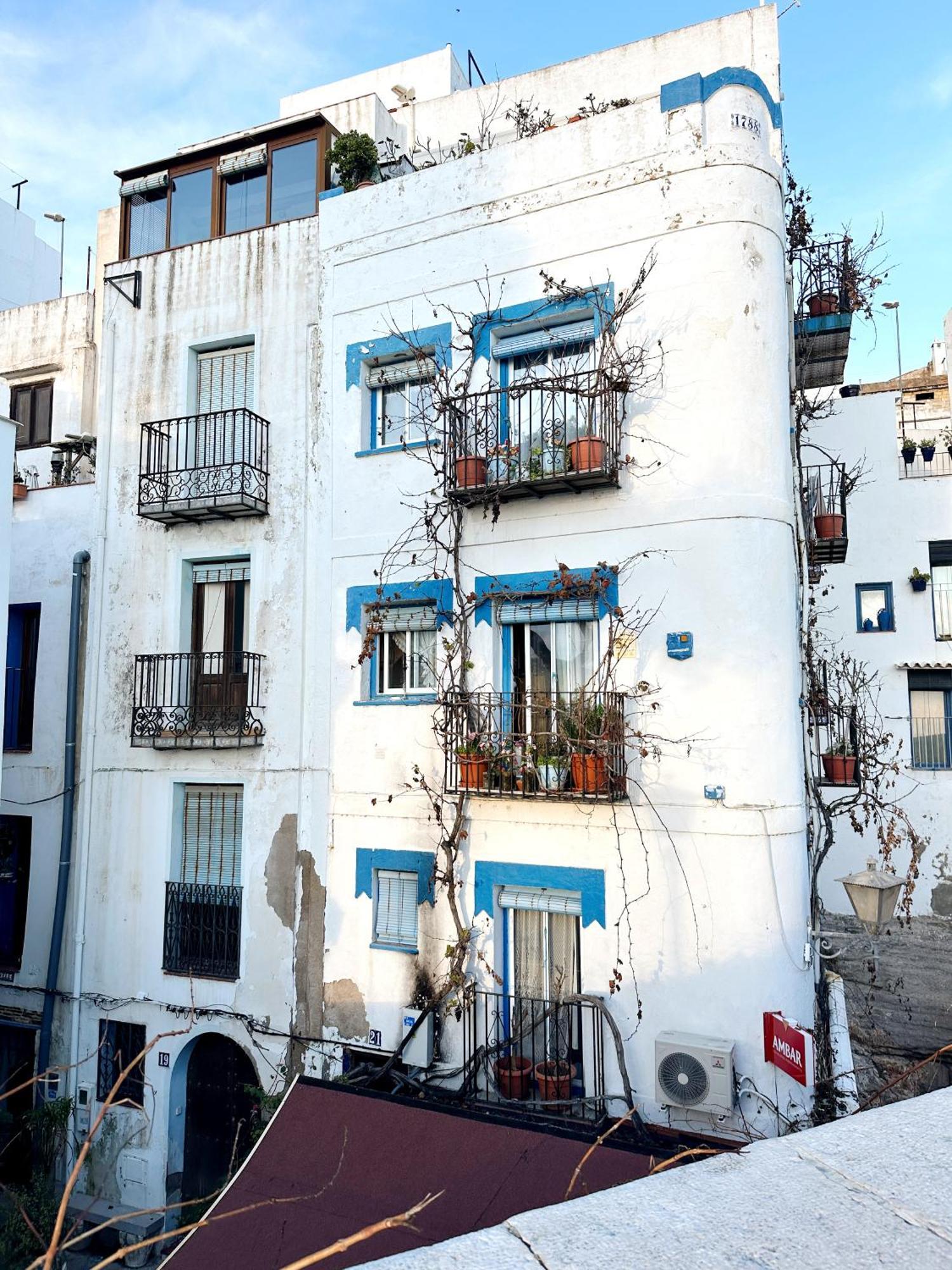 Casa Blava, Casco Antiguo De Peniscola Villa Luaran gambar
