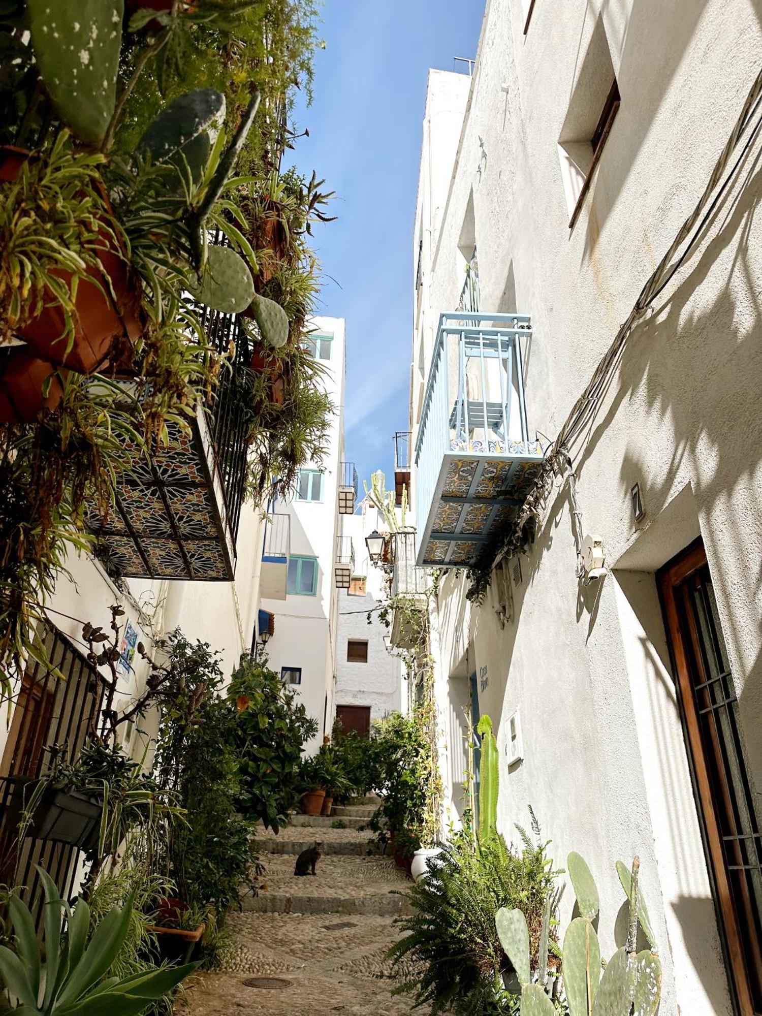 Casa Blava, Casco Antiguo De Peniscola Villa Luaran gambar